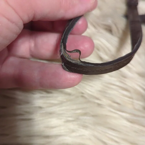 Coach khaki/mahogany double zip wallet - Picture 4 of 10